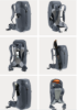 Изображение Deuter AC Lite 24 Black-Graphite / Turmeric-Khaki (оранжевый хаки)