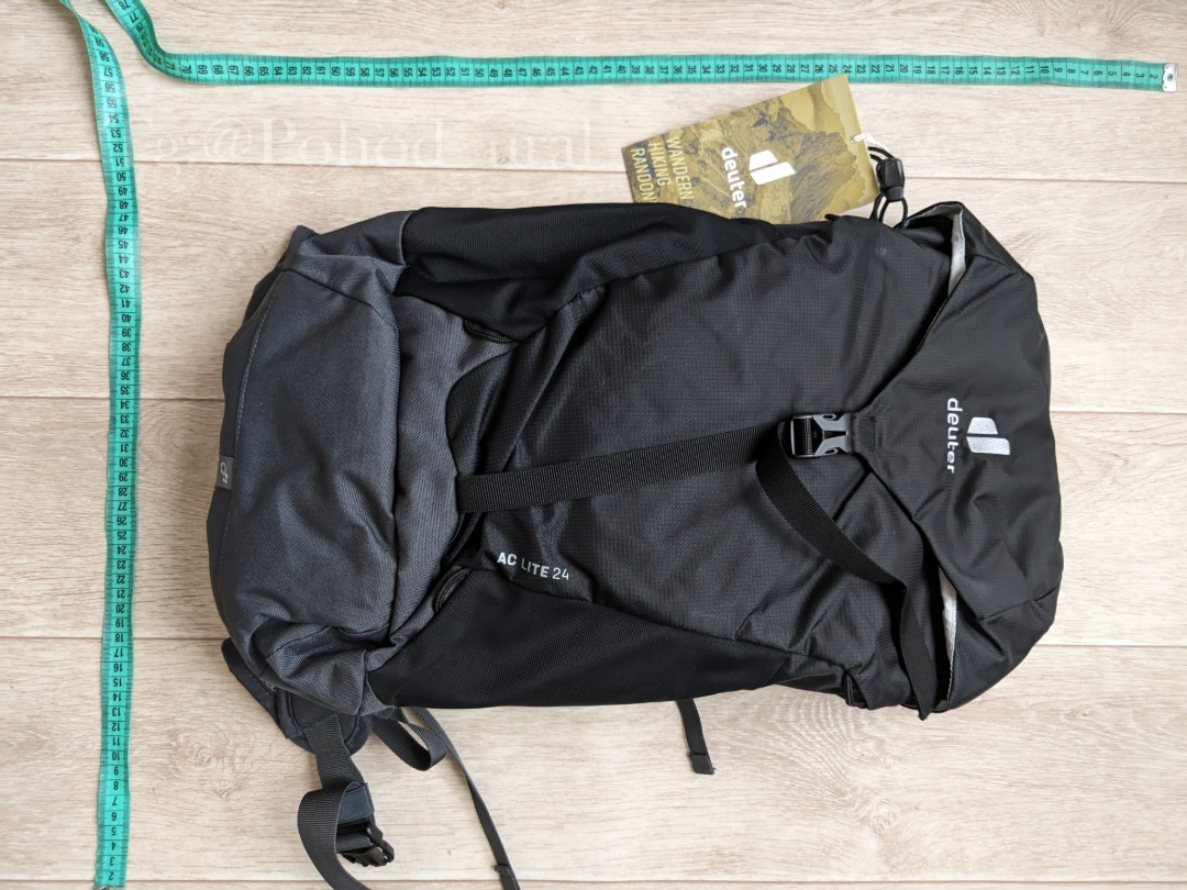 Изображение Deuter AC Lite 24 Black-Graphite / Turmeric-Khaki (оранжевый хаки)