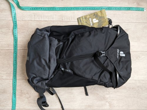 Изображение Deuter AC Lite 24 Black-Graphite / Turmeric-Khaki (оранжевый хаки)