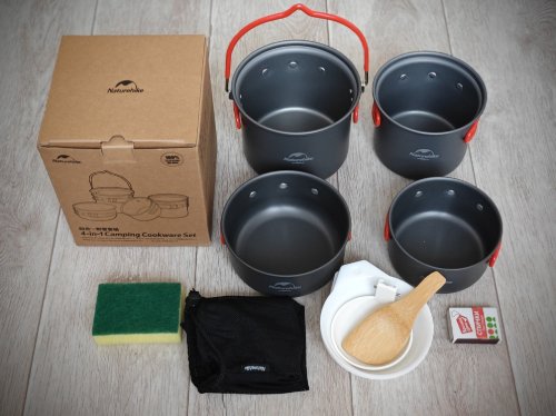 Изображение Naturehike - набор посуды для приготовления
