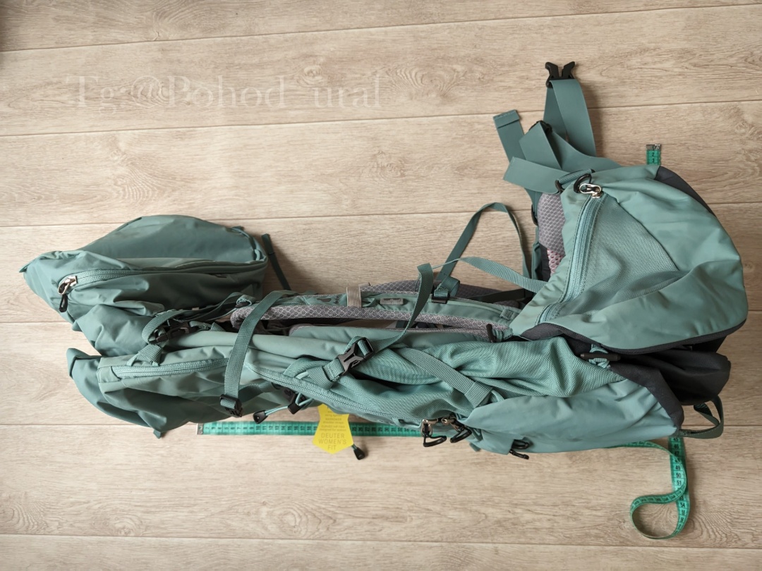 Изображение Deuter Aircontact Core 55+10 SL Jade-Graphite