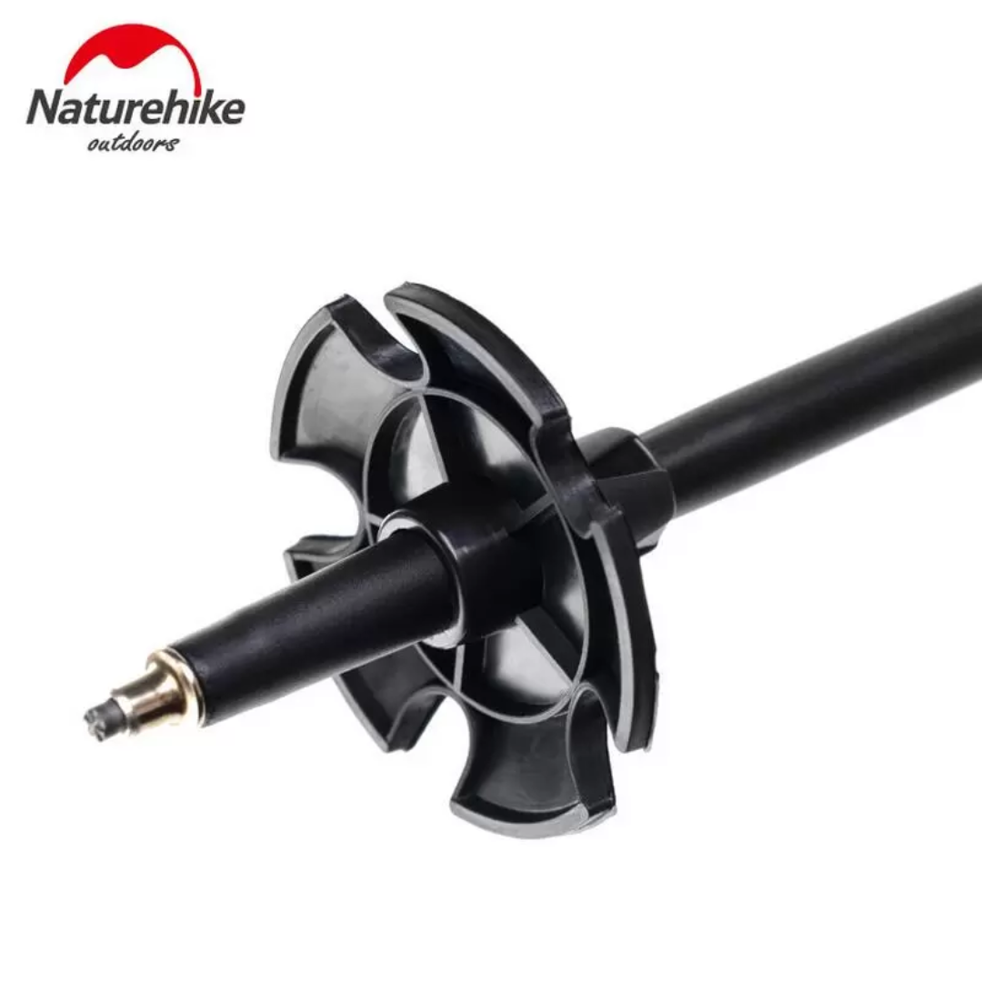 Изображение Палка треккинговая Naturehike ST01 / ST03 c системой быстрой регулировки, телескопические, 3 секции