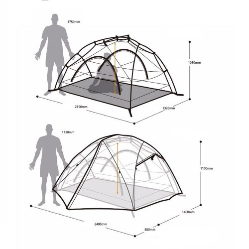 Изображение Палатка Naturehike Star River 2 20D