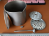 Изображение Френч-пресс Tiartisan из чистого титана и стали