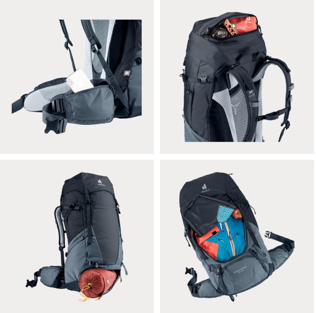 Изображение Deuter Futura Pro 38 SL Black-Graphite
