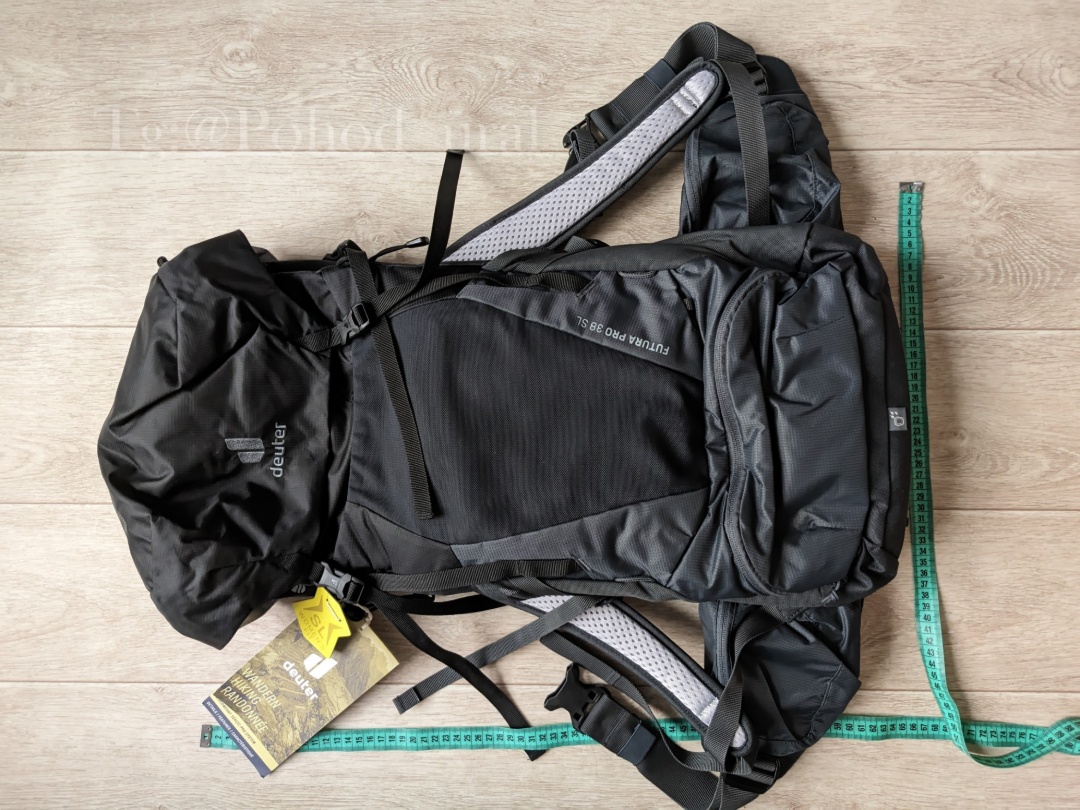 Изображение Deuter Futura Pro 38 SL Black-Graphite