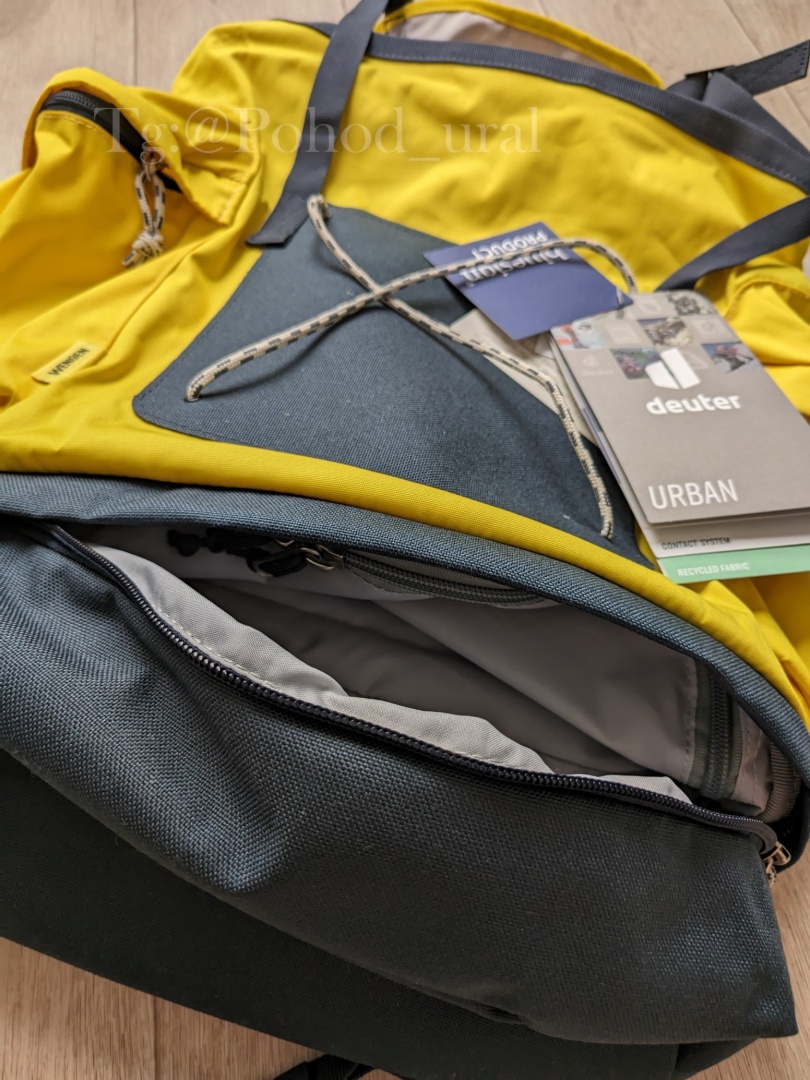 Изображение Deuter Wengen 25 жёлтый / синий