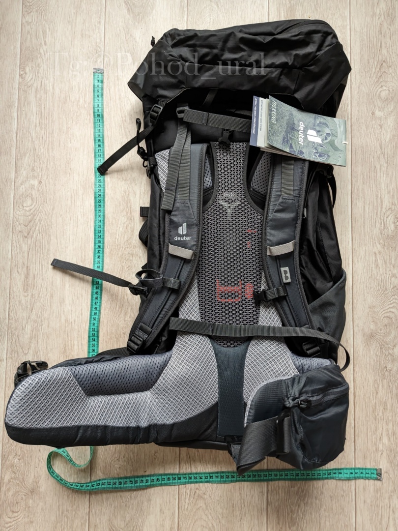 Изображение Deuter Futura Air Trek 50+10 Black-Graphite