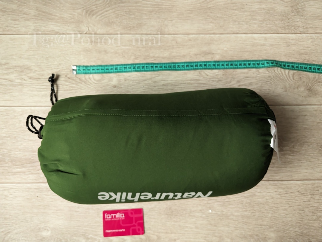 Изображение [+15 0 °C] Спальный мешок Naturehike F150 Envelop 190 х 75 см
