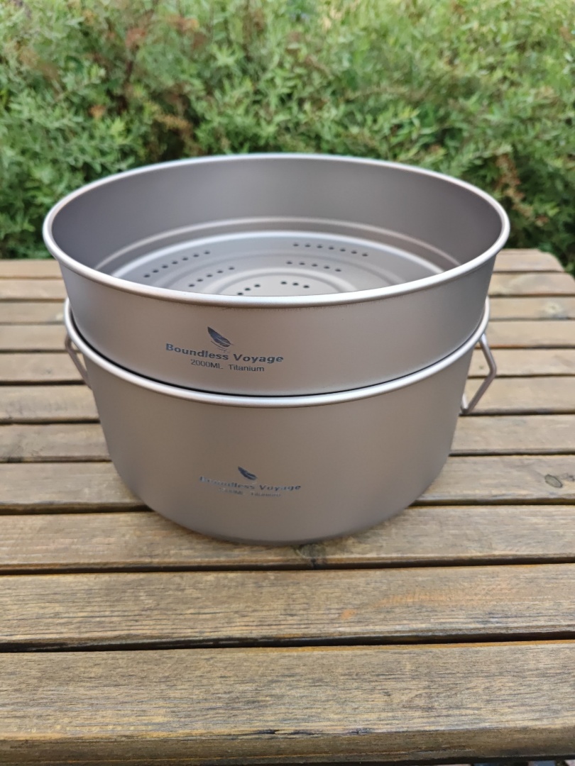 Изображение Котелок с пароваркой Boundless Voyage Ti2114C
