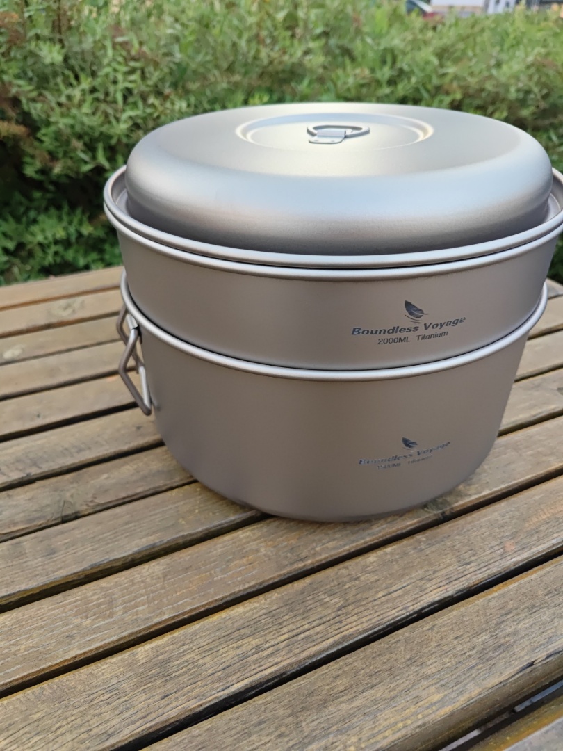 Изображение Котелок с пароваркой Boundless Voyage Ti2114C
