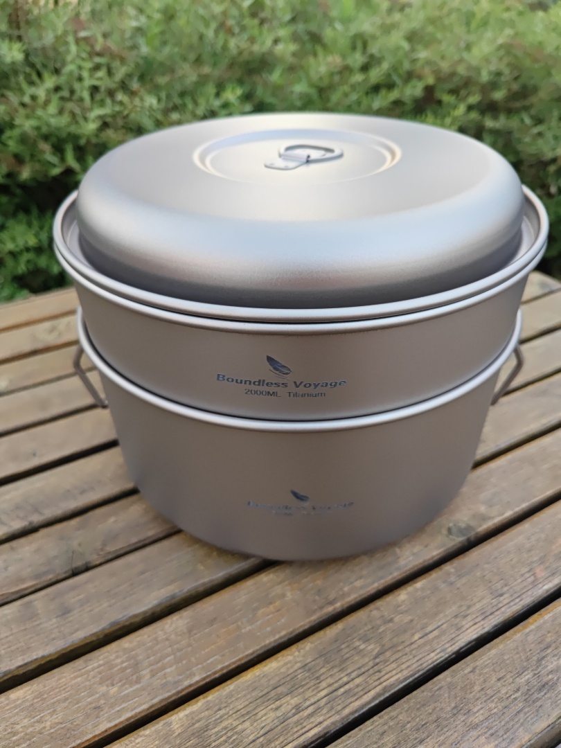 Изображение Котелок с пароваркой Boundless Voyage Ti2114C