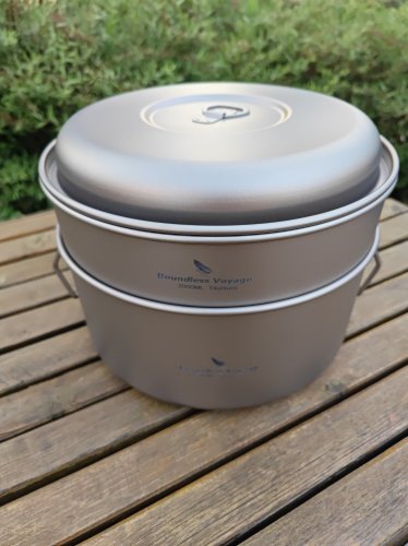 Изображение Котелок с пароваркой Boundless Voyage Ti2114C