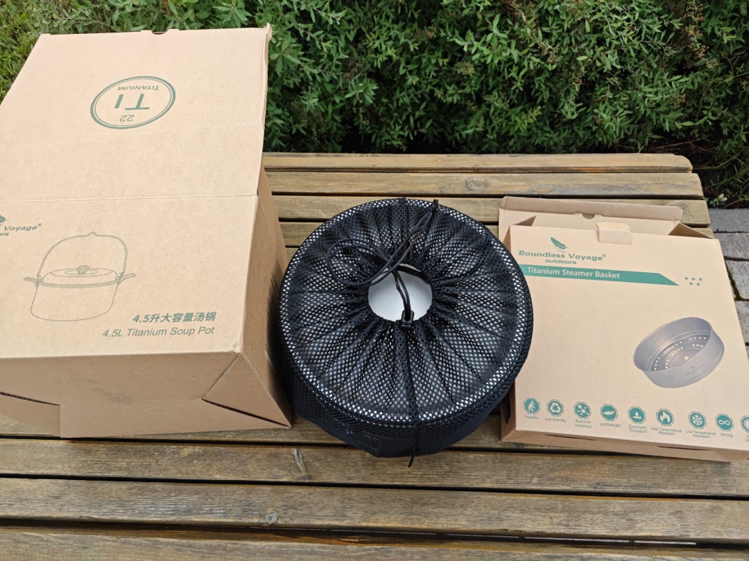 Изображение Котелок с пароваркой Boundless Voyage Ti2114C