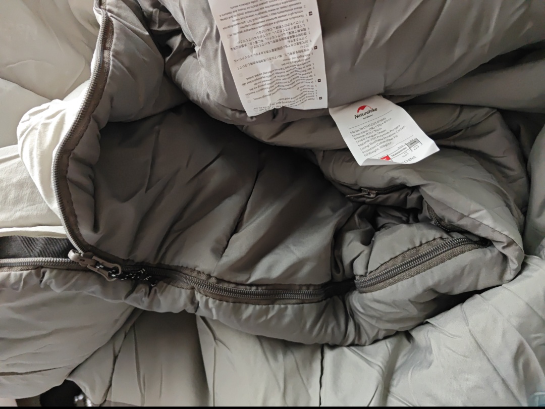 Изображение [+6+1°C] Спальный мешок Naturehike P300 (190+30)×80 Penguin с капюшоном