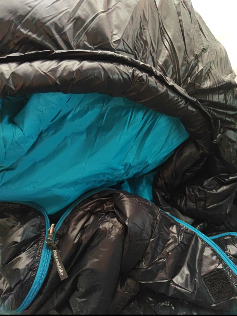 Изображение [+4.7 0 °C] Спальный мешок Naturehike CW400 пуховый 650fp
