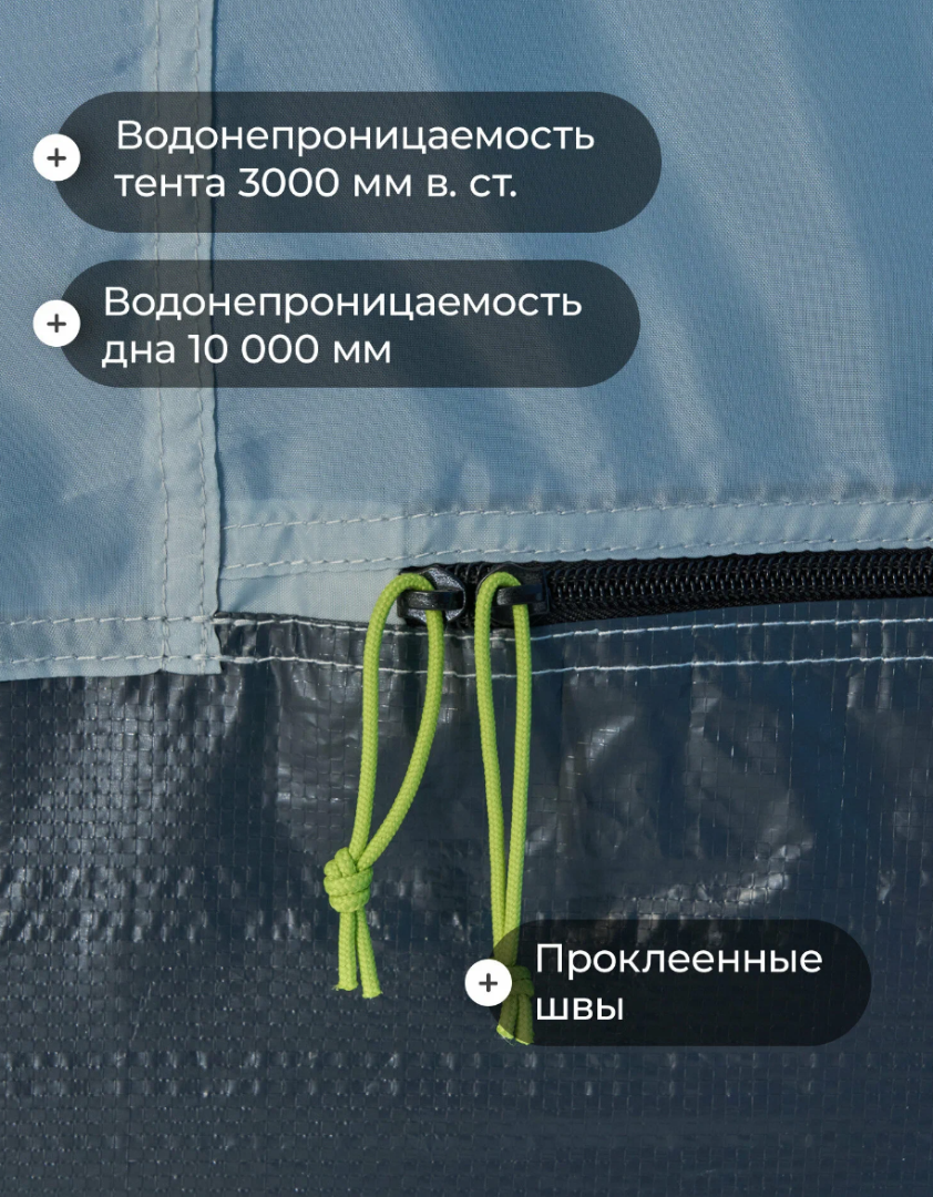 Изображение Палатка кемпинговая De Mount Agrandi 6