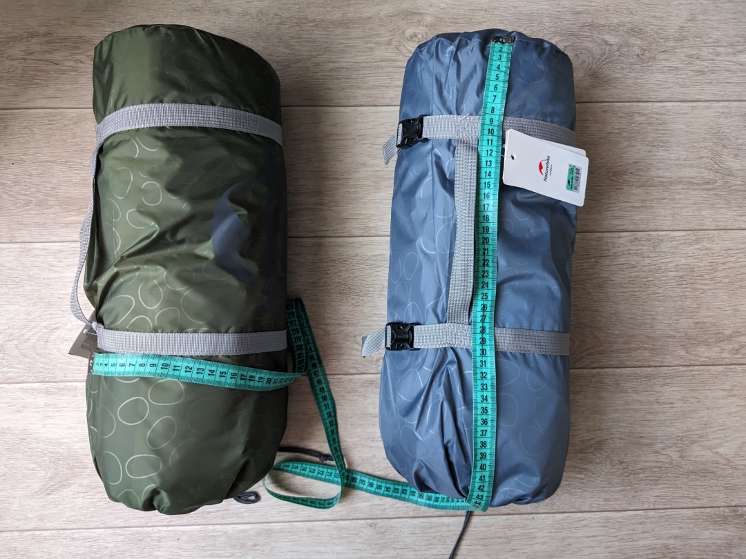 Изображение Палатка Naturehike P-series 3 и 4 местная (синяя и зеленая)