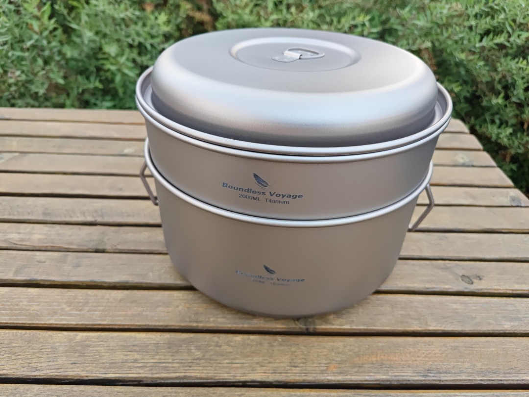 Изображение Котелок с пароваркой Boundless Voyage Ti2114C (A)