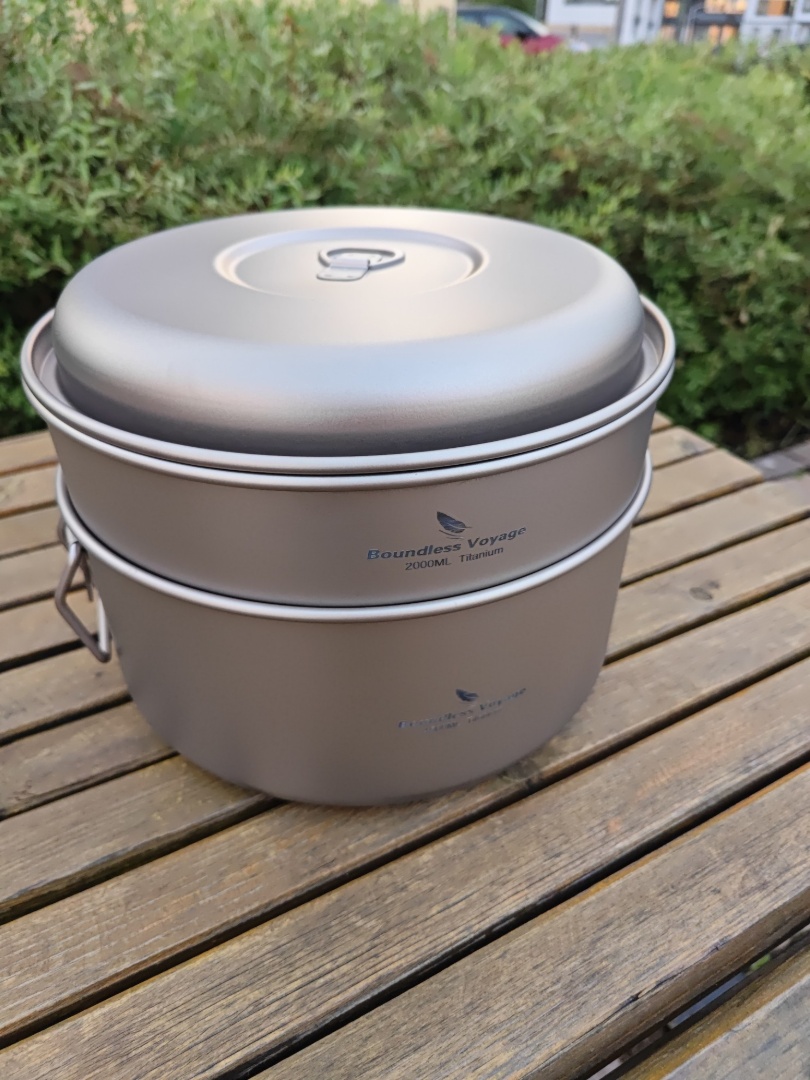 Изображение Котелок с пароваркой Boundless Voyage Ti2114C (A)