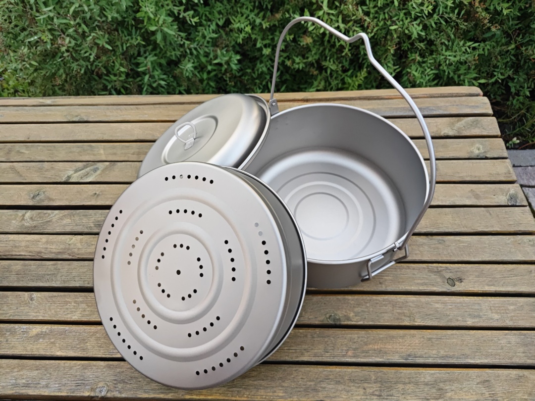 Изображение Котелок с пароваркой Boundless Voyage Ti2114C (A)