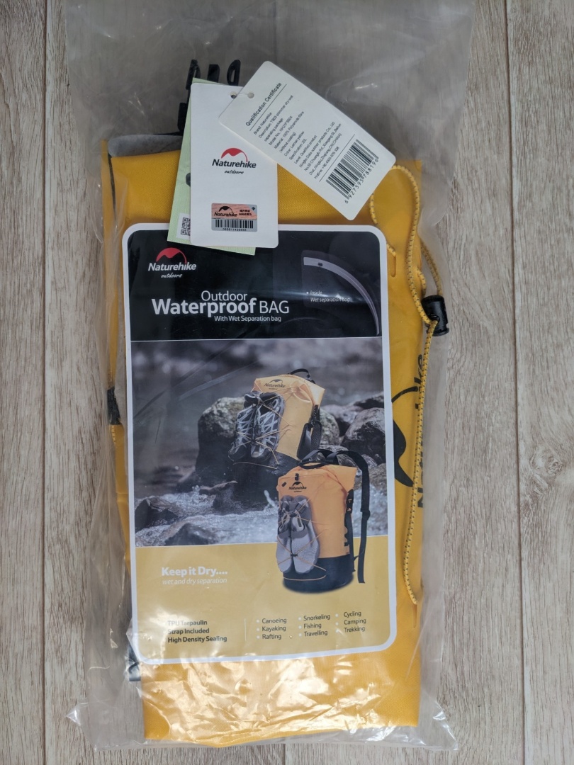 Изображение Герморюкзак Naturehike 20 / 30 / 40 л (водонепроницаемый IPX6) (A)
