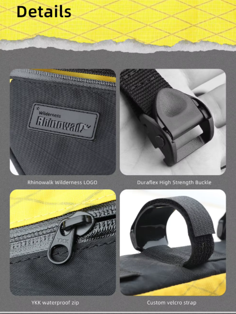 Изображение Велосипедная сумка под раму Rhinowalk BHD0017 Wilderness 2,4 л