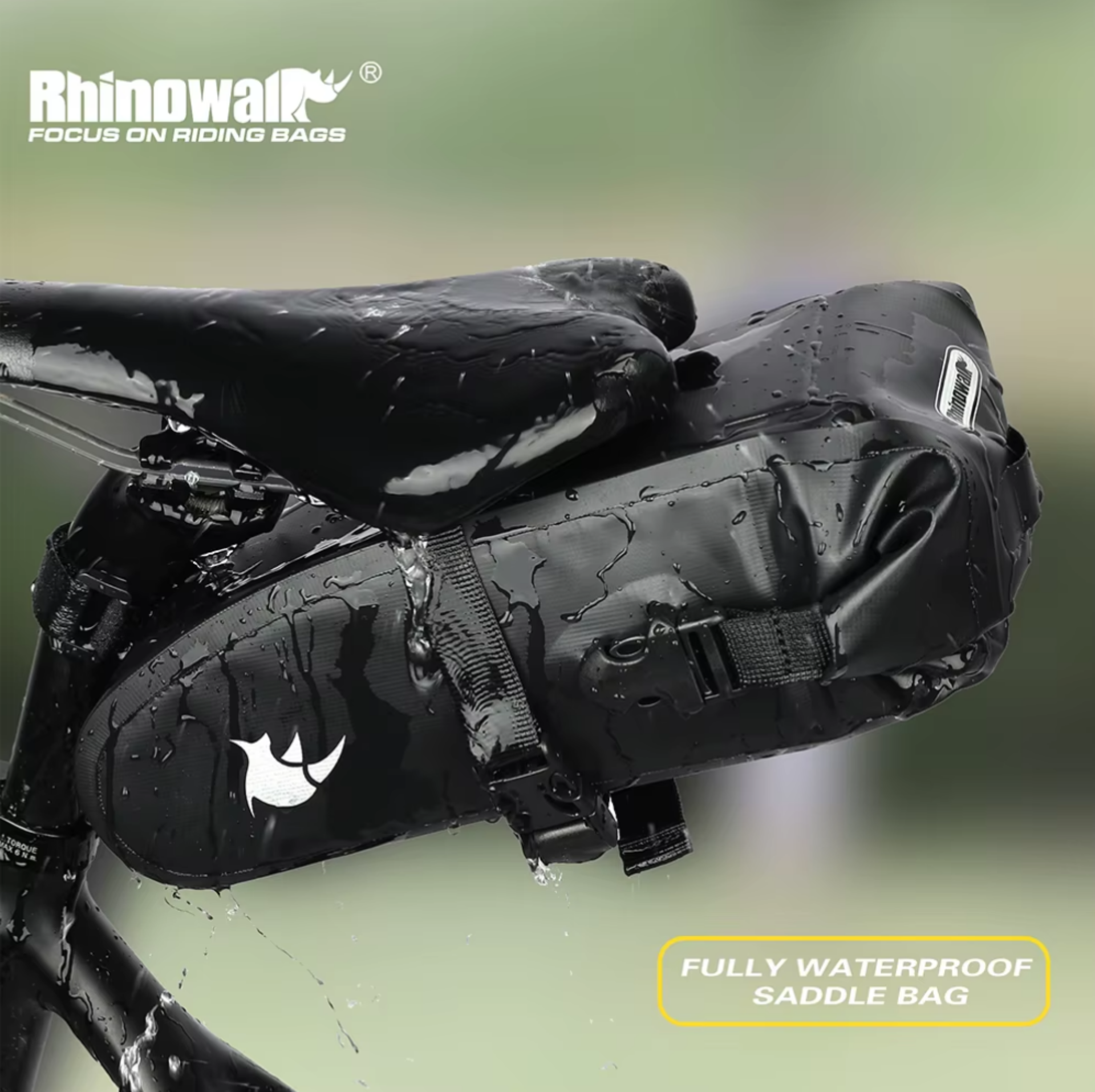 Изображение Велосипедная сумка подседельная Rhinowalk TF552 4 л